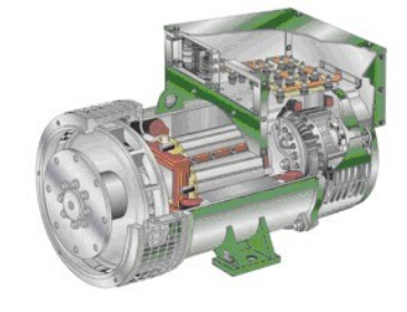 富源发电机内部结构图 富源发电机内部结构图